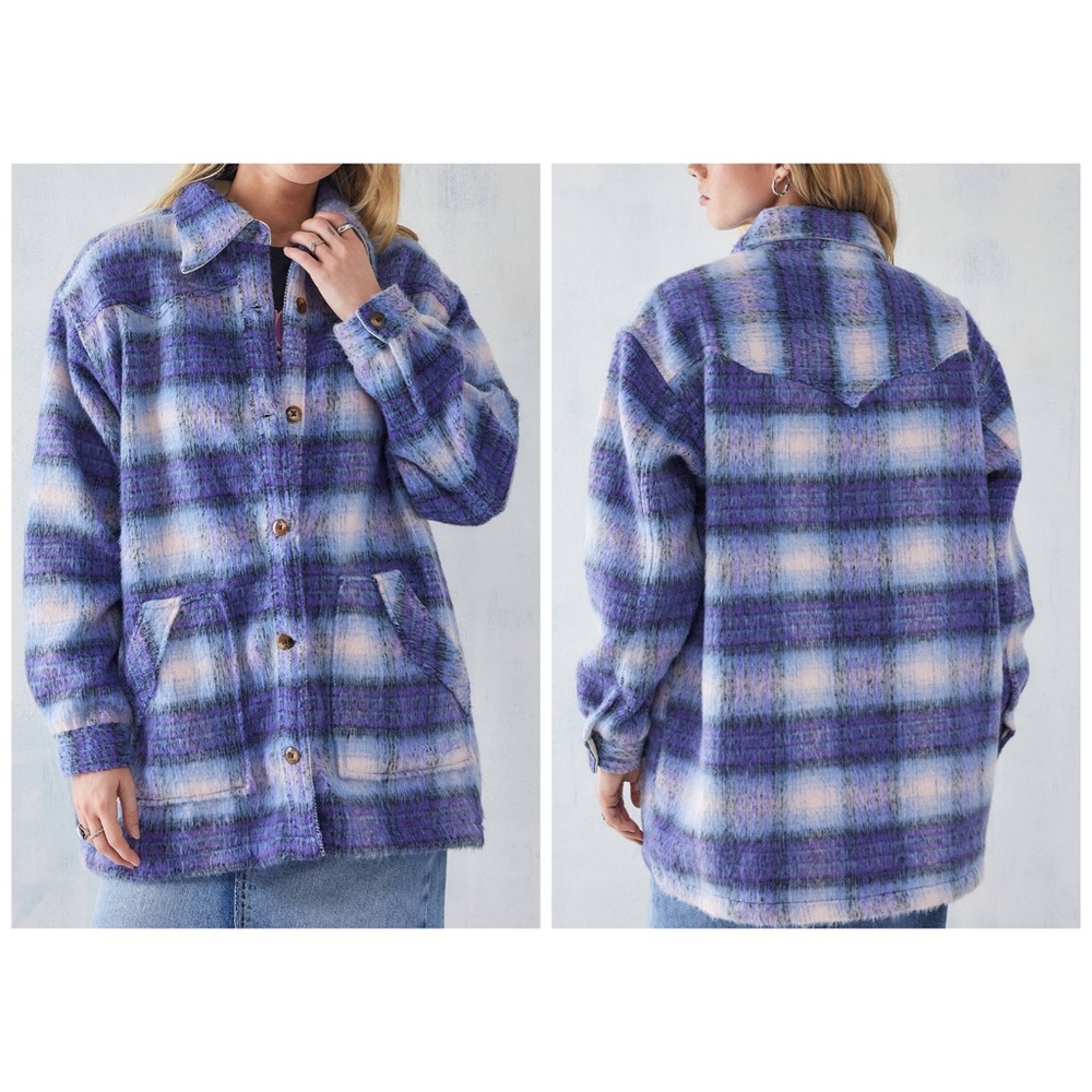 UO Wrangler Oversized Western Jacket L NWT